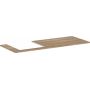 Blat naszafkowy 136x55 cm dąb 54097230 Hansgrohe Xelu Q zdj.1