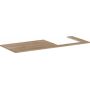 Blat naszafkowy 136x55 cm dąb 54098230 Hansgrohe Xelu Q zdj.1