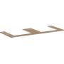 Blat naszafkowy 136x55 cm dąb 54099230 Hansgrohe Xelu Q zdj.1
