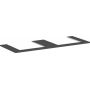 Blat naszafkowy 136x55 cm szary 54099910 Hansgrohe Xelu Q zdj.1