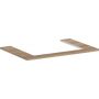 Blat naszafkowy 78x55 cm dąb 54109230 Hansgrohe Xelu Q zdj.1