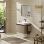 Blat naszafkowy 78x55 cm dąb 54109230 Hansgrohe Xelu Q zdj.4