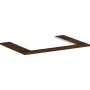 Blat naszafkowy 78x55 cm orzech 54109630 Hansgrohe Xelu Q zdj.1