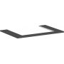 Blat naszafkowy 78x55 cm szary 54109910 Hansgrohe Xelu Q zdj.1