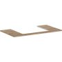 Blat naszafkowy 98x55 cm dąb 54110230 Hansgrohe Xelu Q zdj.1