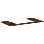 Blat naszafkowy 98x55 cm orzech 54110630 Hansgrohe Xelu Q zdj.1