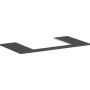 Blat naszafkowy 98x55 cm szary 54110910 Hansgrohe Xelu Q zdj.1
