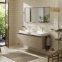 Blat naszafkowy 156x55 cm dąb 54112230 Hansgrohe Xelu Q zdj.4