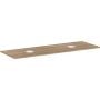 Blat naszafkowy 156x55 cm dąb 54119230 Hansgrohe Xelu Q zdj.1