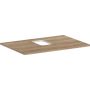 Blat naszafkowy 78x55 cm dąb 54120230 Hansgrohe Xelu Q zdj.1