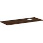 Blat naszafkowy 136x55 cm orzech 54124630 Hansgrohe Xelu Q zdj.1