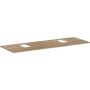 Blat naszafkowy 156x55 cm dąb 54126230 Hansgrohe Xelu Q zdj.1