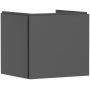 Szafka 53x47x50 cm podumywalkowa wisząca szara 54251760 Hansgrohe Xilesa E zdj.1
