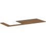 Blat naszafkowy 137.5x55 cm dąb 54272550 Hansgrohe Xilesa E zdj.1