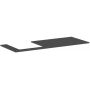 Blat naszafkowy 137.5x55 cm szary 54272760 Hansgrohe Xilesa E zdj.1