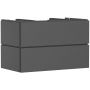 Szafka 98x55x62 cm podumywalkowa wisząca szara 54302760 Hansgrohe Xilesa E zdj.1