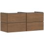 Szafka 137.5x55x62 cm podumywalkowa wisząca dąb 54306550 Hansgrohe Xilesa E zdj.1