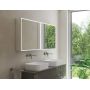 Szafka 160x17x70 cm z lustrem KB100210CR Kronenbach Cube 2.0 zdj.4