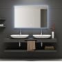 Lustro 120x80 cm prostokątne z oświetleniem UN801276KBNNLED Kronenbach Night zdj.3