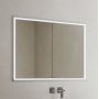 Szafka 100x17x70 cm z lustrem KB100206CR Kronenbach Cube 2.0 zdj.3