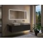 Szafka 140x17x70 cm z lustrem KB100213CR Kronenbach Cube 2.0 zdj.8