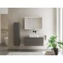 Szafka 60x17x70 cm z lustrem czarna KB100216MB Kronenbach Cube 2.0 zdj.3