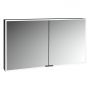 Szafka 120x17x70 cm z lustrem czarna KB100219MB Kronenbach Cube 2.0 zdj.1