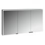Szafka 120x17x70 cm z lustrem czarna KB100220MB Kronenbach Cube 2.0 zdj.1