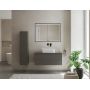 Szafka 80x17x70 cm z lustrem czarna KB100225MB Kronenbach Cube 2.0 zdj.6