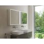 Szafka 130x17x70 cm z lustrem KB100236CR Kronenbach Cube 2.0 zdj.6