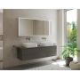 Szafka 130x17x70 cm z lustrem KB100236CR Kronenbach Cube 2.0 zdj.7