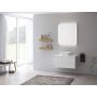 Lustro 80x70 cm prostokątne z oświetleniem srebrny US807082KBSNLEDN Kronenbach Sun zdj.3