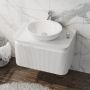Szafka z blatem 80x50x50 cm podumywalkowa wisząca biała 5900378339816 LaVita Vermont zdj.5