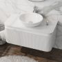 Szafka z blatem 100x52x42 cm podumywalkowa wisząca biała 5900378339823 LaVita Vermont zdj.5