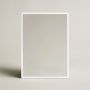 Lustro 73x53 cm prostokątne białe LINEA5070B Ars Longa Linea zdj.6