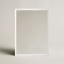 Lustro 53x43 cm prostokątne białe LINEA4050BS Ars Longa Linea zdj.6