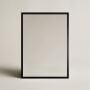 Lustro 53x43 cm prostokątne czarne LINEA4050C Ars Longa Linea zdj.7