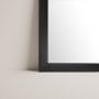 Lustro 53x43 cm prostokątne czarne LINEA4050CS Ars Longa Linea zdj.6