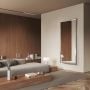 Lustro 153x53 cm prostokątne nikiel LINEA50150N Ars Longa Linea zdj.3
