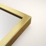 Lustro 53x43 cm prostokątne złote LINEA4050ZS Ars Longa Linea zdj.5