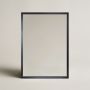 Lustro 123x63 cm prostokątne czarne LINEA60120CS Ars Longa Linea zdj.7