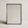 Lustro 173x63 cm prostokątne czarne LINEA60170CS Ars Longa Linea zdj.8