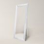 Lustro 64.6x174.6 cm prostokątne białe LSMILANO50160B Ars Longa Milano zdj.1