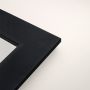Lustro 117.4x67.4 cm prostokątne czarne PLATO50100C Ars Longa Plato zdj.5