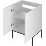 Szafka 60x45.8x82 cm podumywalkowa stojąca biała 2500 Megstyl Aspen zdj.4
