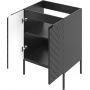 Szafka 60x45.8x82 cm podumywalkowa stojąca czarna 2506 Megstyl Aspen zdj.4