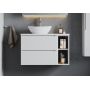 Szafka 60x45.8x50 cm podumywalkowa wisząca biała 2549 Megstyl Etna zdj.8