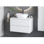 Szafka 80x45.8x50 cm podumywalkowa wisząca biała 2619 Megstyl Etna zdj.9