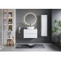 Szafka 80x45.8x50 cm podumywalkowa wisząca biała 2619 Megstyl Etna zdj.10