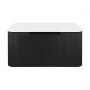Szafka 80x46x39 cm podumywalkowa wisząca czarna 60023300 Oltens Hamnes zdj.8
